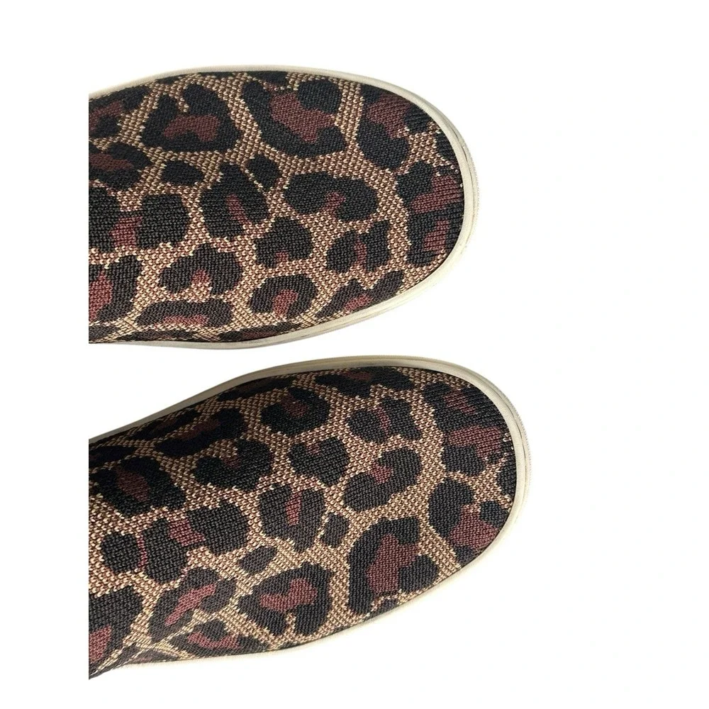 Rothy's Women's Chelsea Boot Wildcat‎ Leopard Print Size W9.5